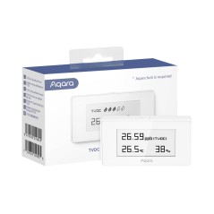 Aqara AAQS-S01 Air Quality Sensor - Improve Health with Real-Time Monitoring - White